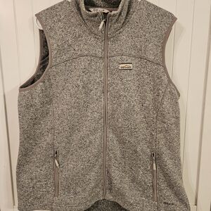 Orvis Heathered Gray Knit Sweater